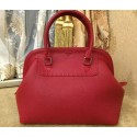 Best Fendi Adele mini Tote Bag Pebbled Leather 20800 Red VS06877