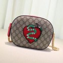 Best Gucci Limited Edition GG Supreme Mini Chain Bag 409535 VS00147