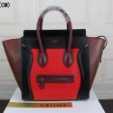 Best Quality Celine Luggage Mini Tote Bag Original Leather CLY33081L Red VS02009