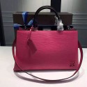 Best Quality Imitation Louis Vuitton Epi Leather Kleber MM Hot Pink M51323 VS07526