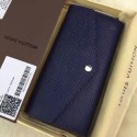 Best Quality Louis Vuitton Epi Leather Sarah Wallet Blue M60724 VS02213