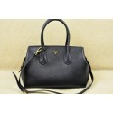 Best Quality Prada Original Grainy Calf Leather Tote Bag BN2769 Black VS04927