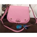 Best Replica Hermes Passe-Guide Bag Calfskin Leather H22039 Pink VS07001