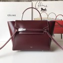 Celine Belt Bag Original Burgundy Smooth Calfskin C010702 VS03788