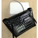 Celine Belt Bag Original Croco Leather CL98312M Black VS08807