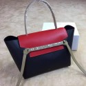 Celine Belt Bag Original Leather CLA98312 Black&Red VS02523