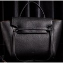 Celine Belt Bag Original Litchi Leather CL3345M Black VS00266