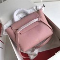 Celine Drummed Calfskin Belt Bag Pink C010703 VS07040
