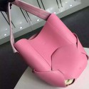 Celine Large Holdall Shoulder Bag In Pink Natural Calfskin 178003 VS08067