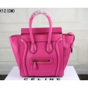 Celine Luggage Micro Boston Bag Original Leather CT33081 Rose VS01931
