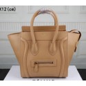 Celine Luggage Micro Tote Bag Original Leather C3308M Apricot VS01892