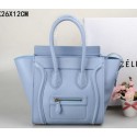 Celine Luggage Micro Tote Bag Original Leather C3308M Lavender VS03732