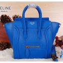Celine Luggage Nano Bag Ferrari Leather CL3308S Blue VS02254