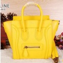 Celine Luggage Nano Bag Ferrari Leather CL3308S Lemon VS02046