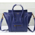 Celine Luggage Nano Bag Original Leather C3308S Royal VS02858