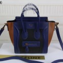 Celine Luggage Nano Tote Bag Original Leather CLY33081S Royal VS09455