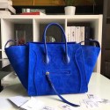 Celine Luggage Phantom Bag Blue Original Leather CL112520 VS04059