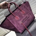 Celine Luggage Phantom Bag Burgundy Original Leather CL112520 VS04290