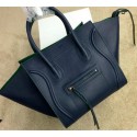 Celine Luggage Phantom Bag Original Leather 99012 Royal VS01675