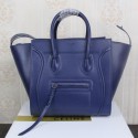 Celine Luggage Phantom Tote Bag Ferrari Leather CT3341 Royal VS01529