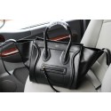 Celine Luggage Phantom Tote Bag Smooth Leather CT103 Black VS07996