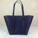 Celine Medium Cabas Phantom Bag Grainy Leather C2208 Royal VS00313