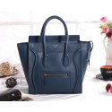 Celine Micro Luggage 3307 in Dark Blue Original Leather VS02520