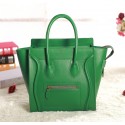 Celine Micro Luggage 3307 in Green Original Leather YD VS02564