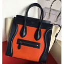 Celine Micro Luggage Original Leather Orange CL180920 VS08057