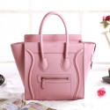 Celine Mini Luggage 3308 in Cherry Pink Original Leather VS08399