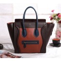 Celine Mini Luggage 3308 in Coffee with Brown Original Leather VS00947