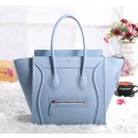 Celine Mini Luggage 3308 in Light Blue Original Leather VS00575