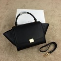 Celine mini Trapeze Bag Original Leather CL005 Black VS00653