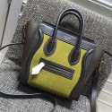 Celine Nano Luggage Original Leather Green CL180910 VS09875
