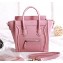 Celine Nao Luggage 3309 in Cherry Pink Original Leather VS02102