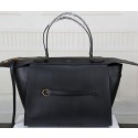 Celine Ring Bag Smooth Calfskin Leather 176203 Black VS02024