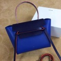 Celine Small Belt Bag Original Leather CLA98311S Blue&Black VS01983