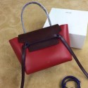 Celine Small Belt Bag Original Leather CLA98311S Red&Brown VS04008