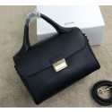 Celine Small Top Handle Bag Original Leather C20135S Black VS04260