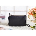 Celine Small Trio Crossbody Bag 3001 in Black Original Calfskin Leather VS09080