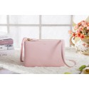 Celine Small Trio Crossbody Bag 3001 in Cherry Pink Original Calfskin Leather VS08510