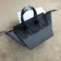 Celine Tie Nano Top Handle Bag Flannelette 98313 Grey VS03741