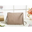 Celine Trio Crossbody Messenger Bag 3000 in Light Khaki Original Calfskin Leather VS09060
