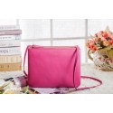 Celine Trio Crossbody Messenger Bag 3000 in Rose Red Original Calfskin Leather VS03663