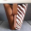 Celine Twisted Cabas in Brown Horsehair 030403 VS02288
