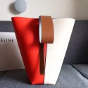 Celine Twisted Cabas Red and Blue Smooth Calfskin 030403 VS09150