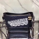 Chanel Chanel's Gabrielle Small Hobo Bag Blue & Black A91810 VS04980