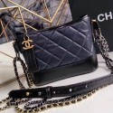 Chanel Chanel's Gabrielle Small Hobo Bag Navy Blue A91810 VS04090