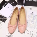 Chanel Pink Patent Leather Ballet Flats CH1630 VS03866