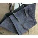Cheap Celine Luggage Phantom Bag Nubuck Leather 99013 Grey VS03278